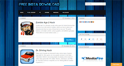 Desktop Screenshot of freeinstadownload.com