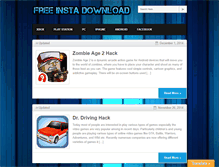 Tablet Screenshot of freeinstadownload.com